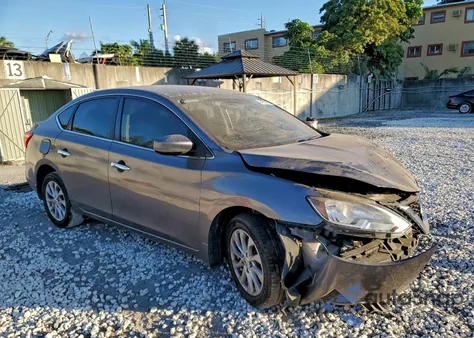 2018 Nissan Sentra S из США, поврежденный, VIN 3N1AB7AP3JL621663
